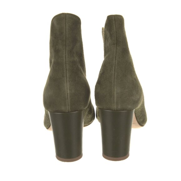 Malone Souliers green suede boots, size 7 - Picture 5 of 5